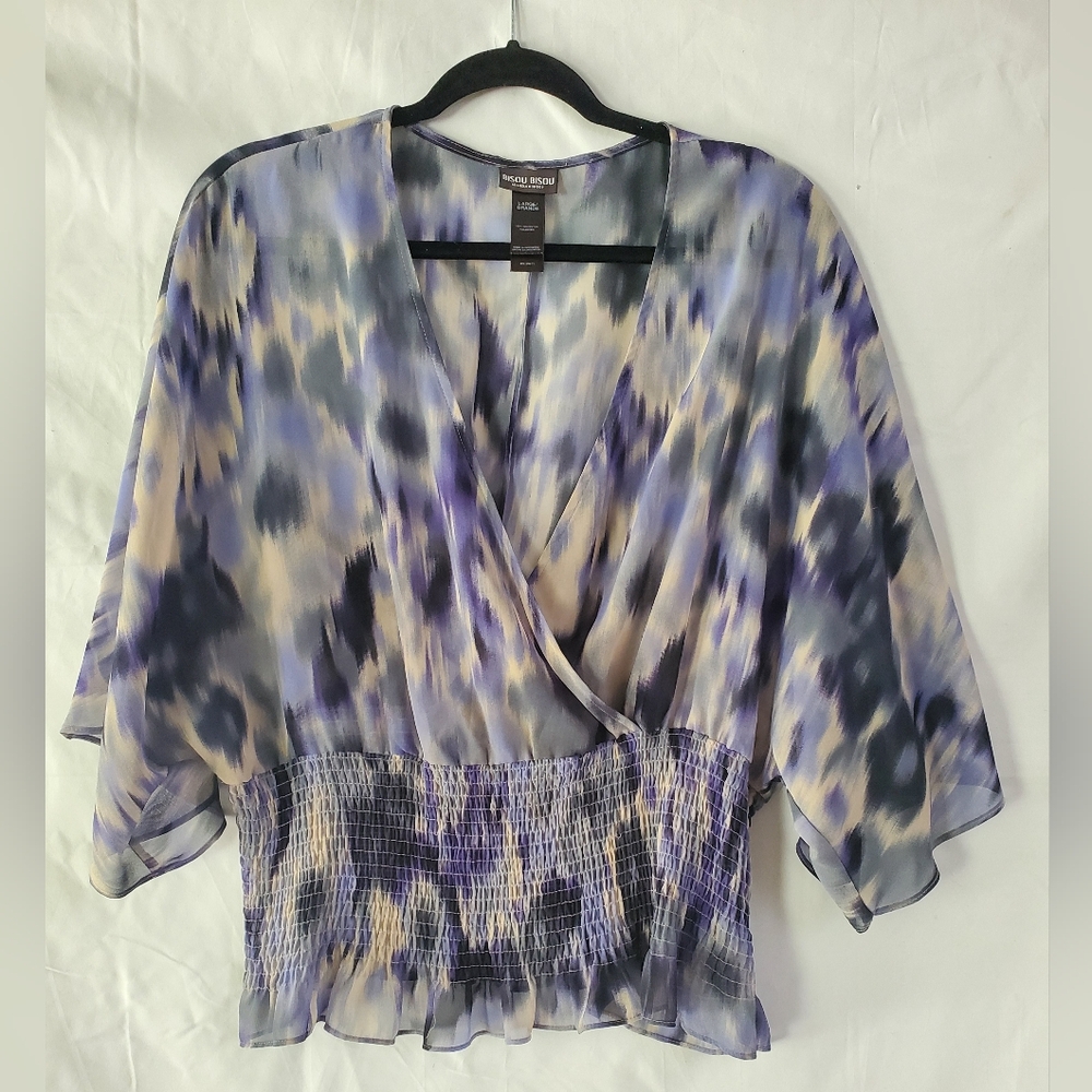 Shirred waist top